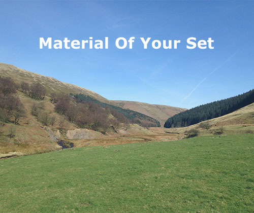 How does the material of your set impact it?